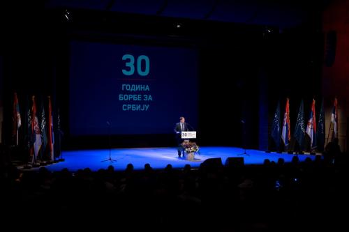 Jovanović na obeležavanju 30 godina DSS-a: Nikada nismo stavili stranku iznad interesa Srbije